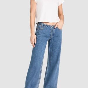 Still Here Cool Blue Straight Leg Women's Jeans